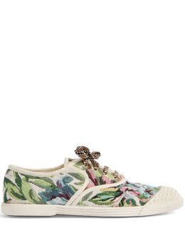 Valentino Garavani: Белые кроссовки 