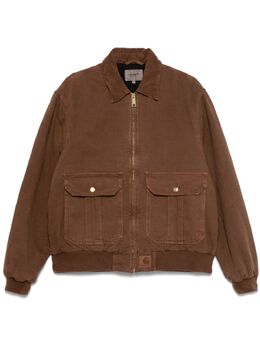 Carhartt WIP: Коричневая куртка 