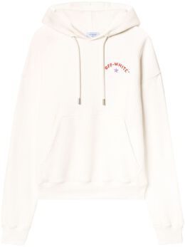 Off-White: Белая толстовка  Arrow