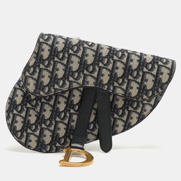 Dior: Голубая поясная сумка 