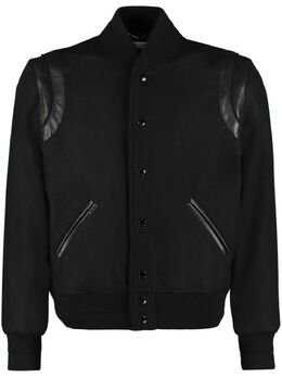 Saint Laurent: Куртка из шерсти 