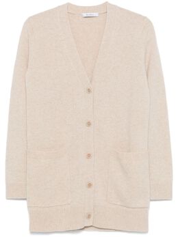 Max Mara: Бежевый кардиган 