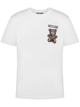 Moschino: Футболка  Teddy Bear с принтом