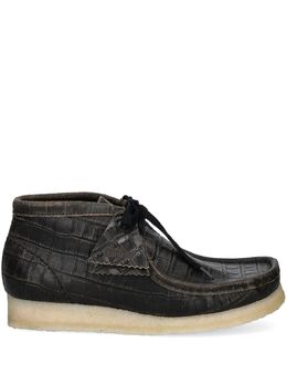 Clarks Originals: Чёрные ботинки 
