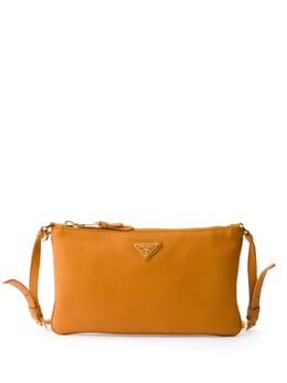 Prada: Оранжевая сумка 