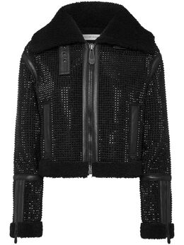 Philipp Plein: Куртка  Crystal со стразами