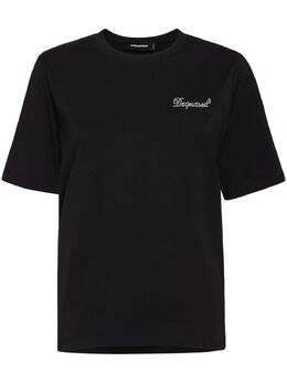 DSQUARED2: Хлопковая футболка 