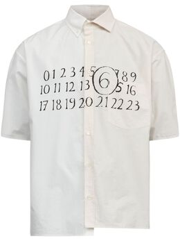 MM6 Maison Margiela: Хлопковая рубашка 