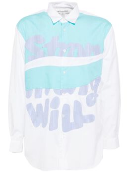 Comme Des Garçons Shirt: Белая рубашка 