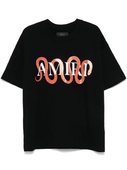 AMIRI: Чёрная футболка 