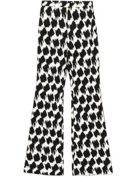 DVF Diane von Furstenberg: Белые брюки 