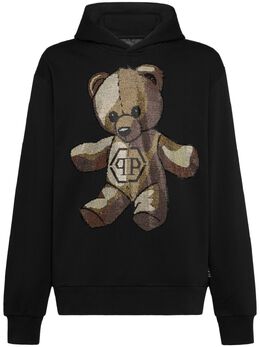 Philipp Plein: Чёрная толстовка  Teddy