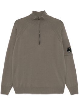 C.P. Company: Зелёный свитер  Lens