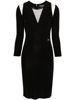 DSQUARED2: Платье в сетку 