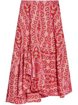 ETRO: Юбка с принтом 