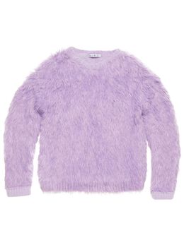 Acne Studios: Фиолетовый свитер 