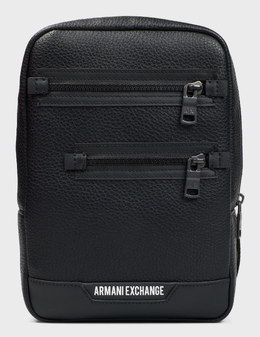 ARMANI EXCHANGE: Чорні сумки 