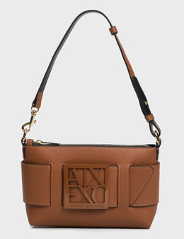 ARMANI EXCHANGE: Коричневі сумки 