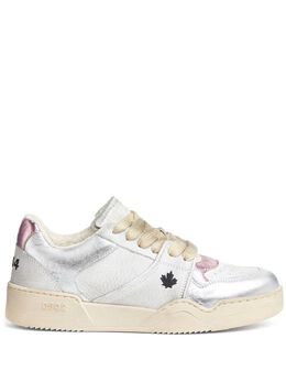 DSQUARED2: Белые кроссовки 