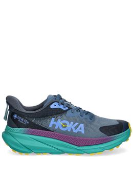 HOKA: Голубые кроссовки 