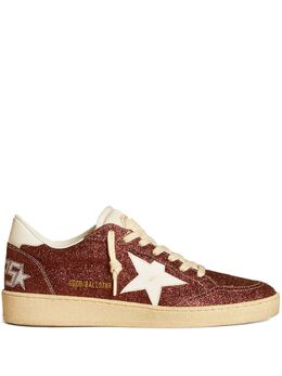 Golden Goose: Красные кроссовки  Ball Star