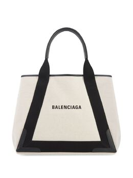 Balenciaga: Синяя сумка-шоппер  Navy