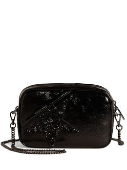 Golden Goose: Чёрная сумка через плечо  Mini Star