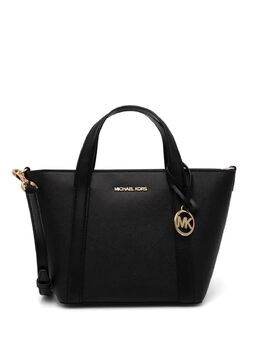 Michael Michael Kors: Чёрная сумка-шоппер 