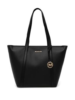 Michael Michael Kors: Чёрная сумка-шоппер 