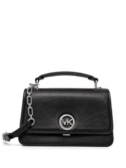 Michael Michael Kors: Чёрная сумка-шоппер 
