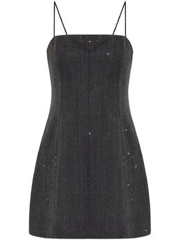 Alexander Wang: Платье со стразами 