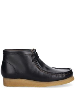Clarks Originals: Чёрные ботинки 