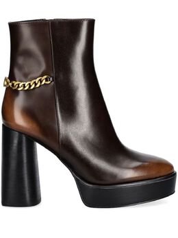 Michael Michael Kors: Коричневые ботинки 