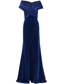 Tadashi Shoji: Синее платье 