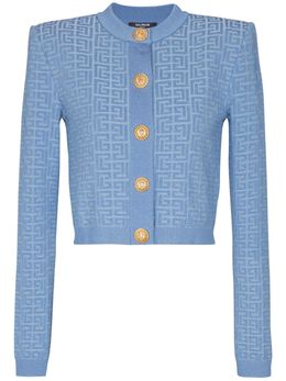 Balmain: Голубой кардиган  PB