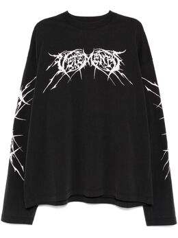 VETEMENTS: Футболка с принтом 