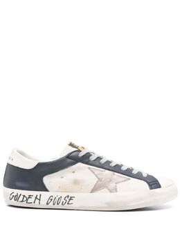 Golden Goose: Белые кроссовки  Super Star