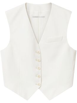 Stella McCartney: Белый жилет 