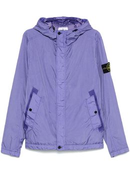 Stone Island: Фиолетовая куртка  Compass