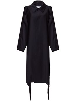 MM6 Maison Margiela: Пальто из шерсти 