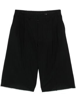 MM6 Maison Margiela: Чёрные шорты 