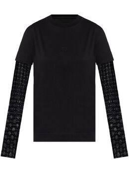 Givenchy: Чёрная футболка 