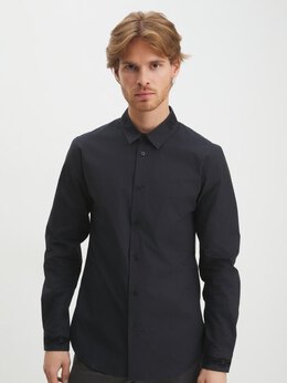 Versace Jeans Couture: Чёрная рубашка 