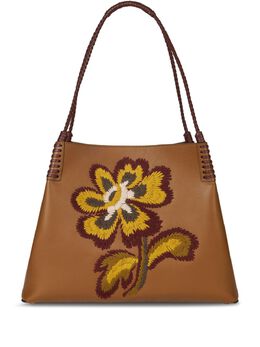 ETRO: Коричневая сумка-шоппер 