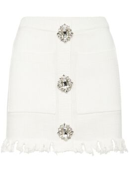 Philipp Plein: Юбка  Crystal со стразами