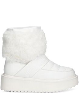 Love Moschino: Белые ботинки 