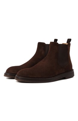 Brunello Cucinelli: Коричневые ботинки 