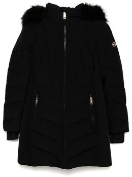 Michael Michael Kors: Чёрное пальто 