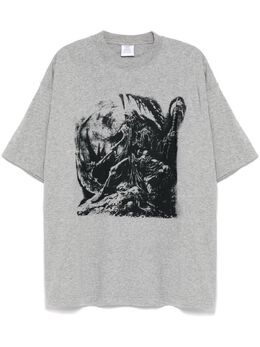 VETEMENTS: Футболка с принтом 