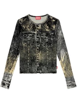 Diesel: Тёмная футболка 